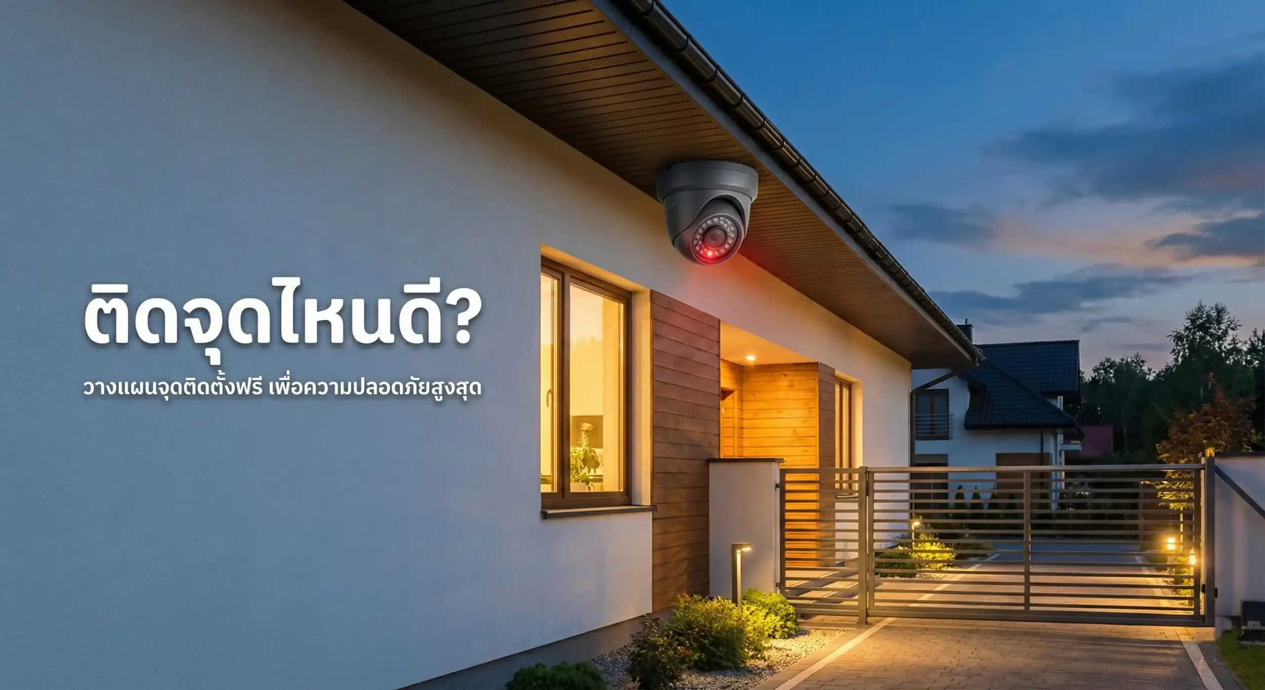 จุดยุทธศาสตร์ที่คุณต้องรู้ ติดตรงไหนปลอดภัยที่สุด